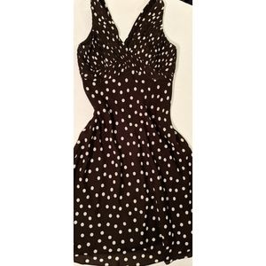 Like new! Adrianna Papell Polka Dot Dress